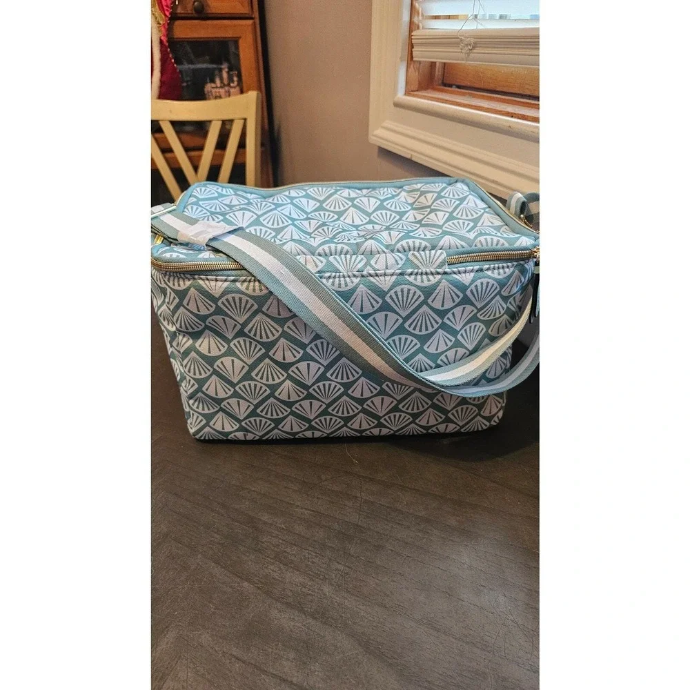 NEW Victoria's Secret Aqua Large Cooler Tote Bag Great for Beach / Pool / Travel